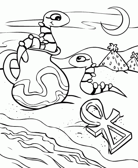 Plansa de colorat cu Dinozauri 44 140